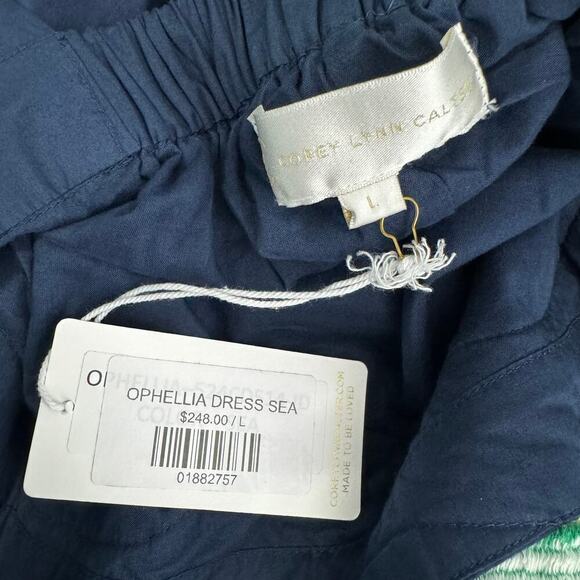 Corey Lynn Calter Ophellia Mini Dress in Sea Blue Size Large - Picture 9 of 10